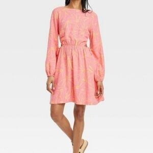 NWT Universal Thread Pink Floral Mini Dress
